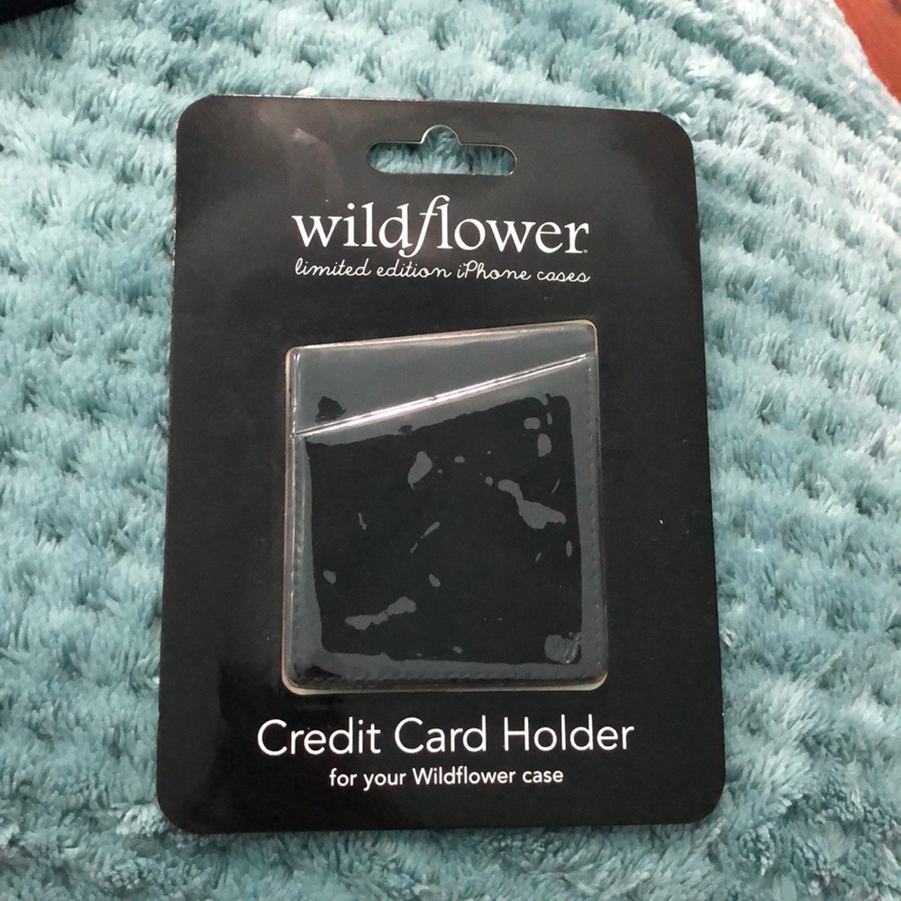 Wildflower card holder